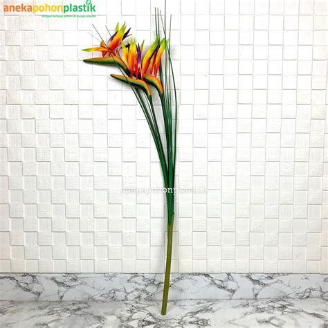 Jual Bunga Paradise Artificial Tanaman Hias Heliconia Flower Dekorasi