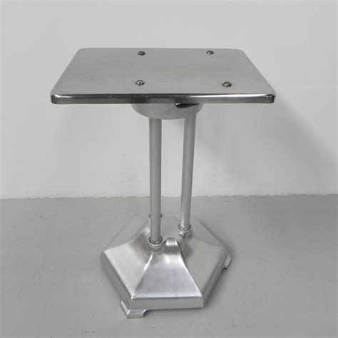 Aluminum butcher shop table by Simplex, 1950s | #248898