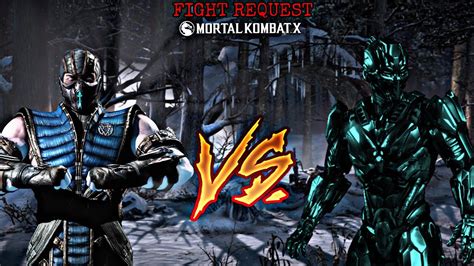 FIGHT REQUEST MORTAL KOMBAT X SUB ZERO VS TRIBORG CYBER SUB ZERO