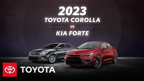 2023 Toyota Corolla Vs 2023 Kia Forte Wilsonville Toyota YouTube