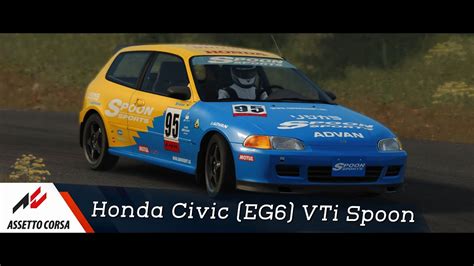 Assetto Corsa Honda Civic EG6 Spoon YouTube