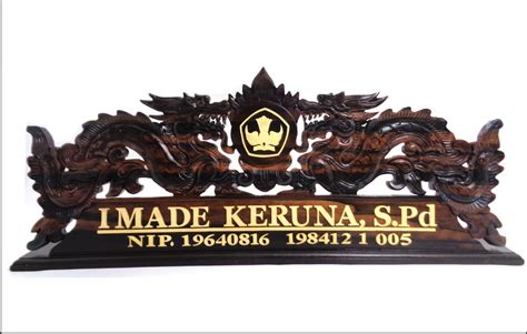 Contoh Papan Nama Meja Dari Kertas Karton Ukuran IMAGESEE