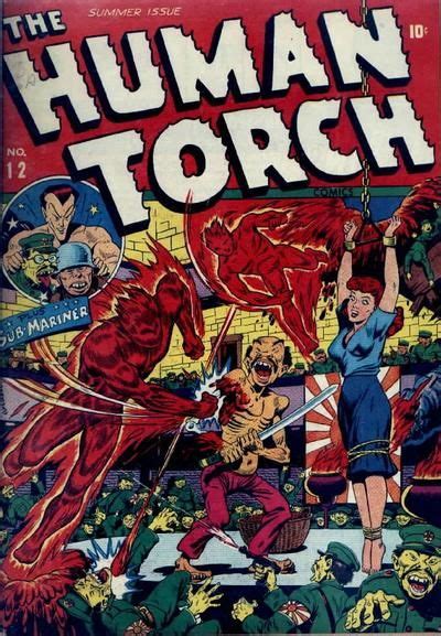 The Human Torch Golden Age Comics Comics Comic Covers