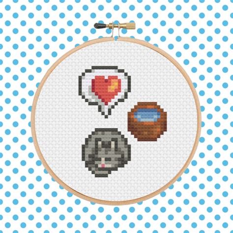 Stardew Valley Grey Cat Cross Stitch Pattern Etsy Canada