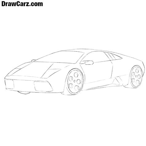 How to Draw a Lamborghini Easy