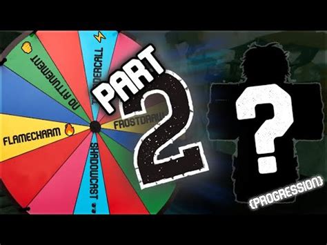 Letting A WHEEL Decide My ENTIRE Progression Part 2 Deepwoken YouTube