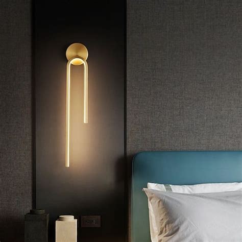 Led Wall Lights Indoor Copper Modern Led Wall Sconce Lighting