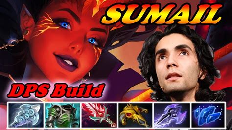 Sumail Queen Of Pain New Dps Build Intense Match Vs Puck Counter