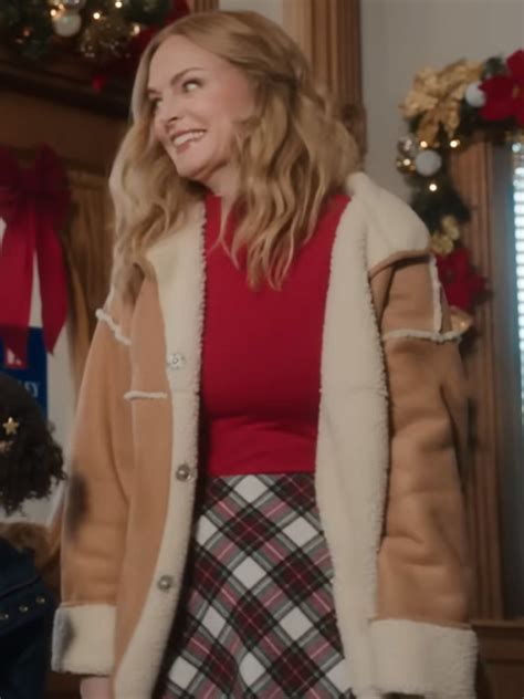 Best Christmas Ever Heather Graham Brown Jacket Just American Jackets