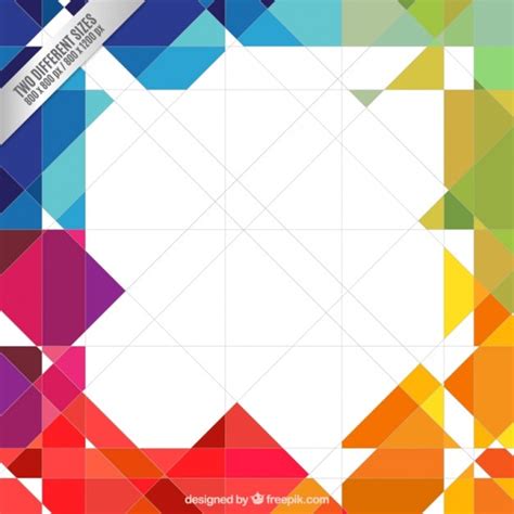 Free Vector | Colorful geometric background