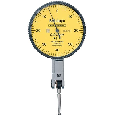 Mitutoyo 513 404E Metric Dial Test Indicator 513404E From Lawson HIS