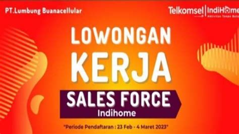 Lowongan Kerja Kendari PT Lumbung Buana Celluler Buka Sales Force