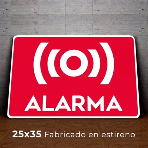 Señalamiento Alarma Letrero Señal 25x35 Horizontal Meses Sin Intereses