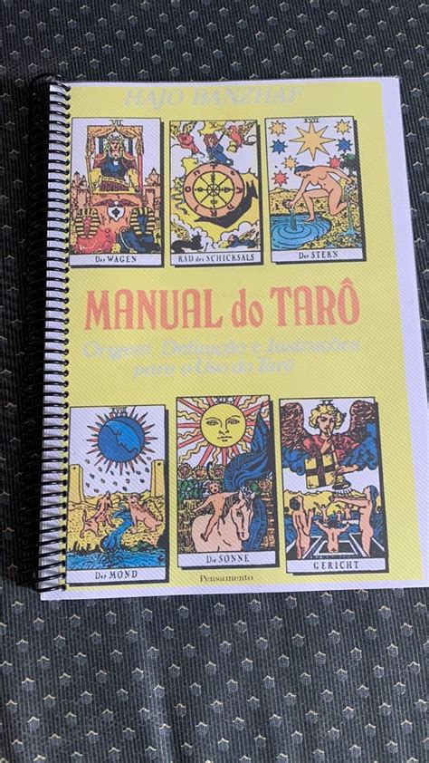 Apostila Manual Do Tar Livro Pensamento Nunca Usado Enjoei