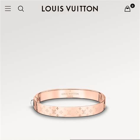 Louis Vuitton Jewelry Louis Vuitton Rose Gold Bracelet Poshmark