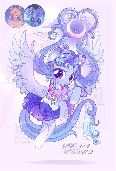 Sailor Moon Crystal Luna Fusion Adopt Open By Mariakarpova123 On