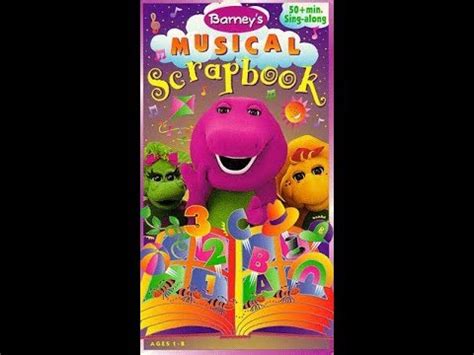 Barney S Musical Scrapbook Vhs Youtube