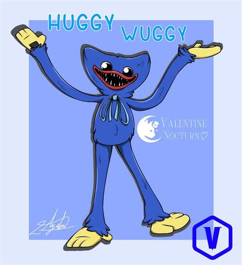 Huggy Wuggy fanart by AyrtonValentin on DeviantArt