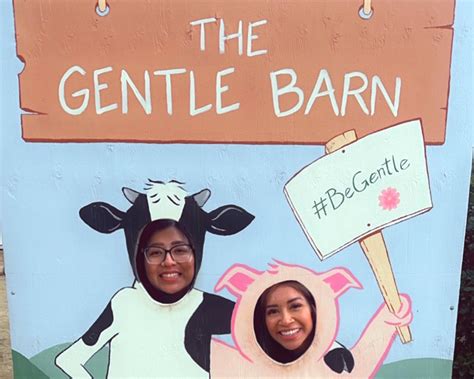 River Community Residents At The Gentle Barn A Day Of Heartfelt