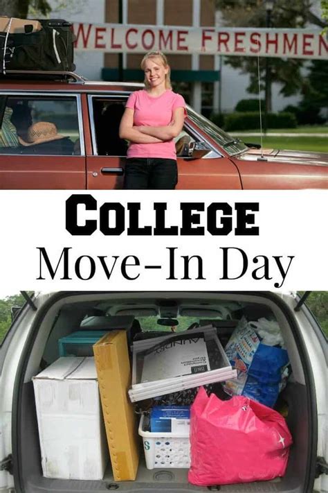 College Move In Day Everything You Need To Know Freshman College