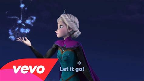 Idina Menzel Let It Go From Frozen Sing Along Version Frozen