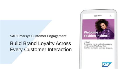 Sap Emarsys Customer Engagement Build Brand Loyalty Across Every