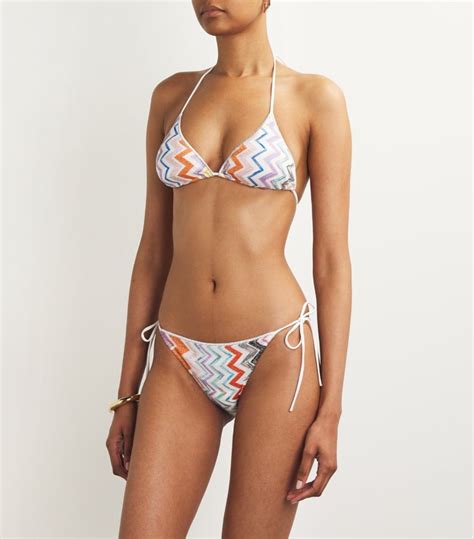 Womens Missoni Multi Zigzag Bikini Harrods Uk