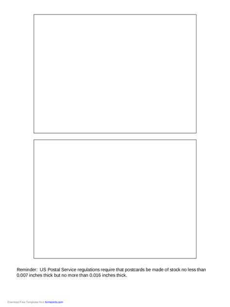 Postcard Back Template 10 Free Templates In Pdf Word Excel Download