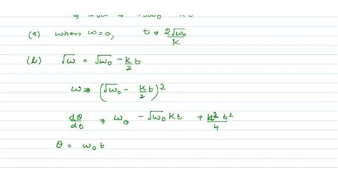 Λdisc Rotates So That Angular Acceleration A Varies With Its Angular