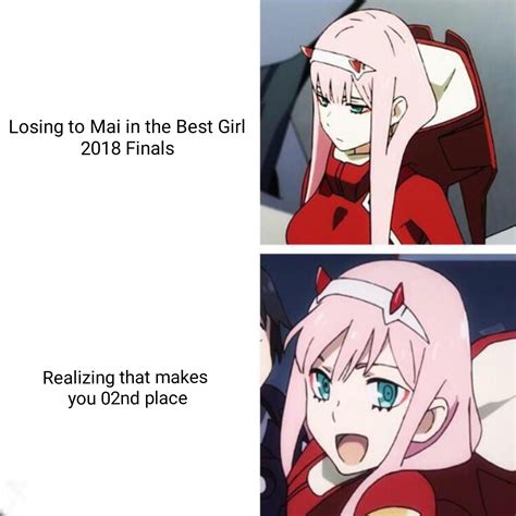 Zero Two Meme Template Meme Mania