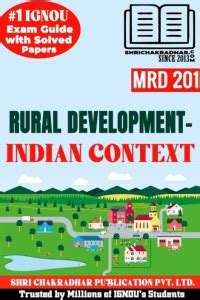 Ignou Mrd Help Book Rural Development Indian Context Latest