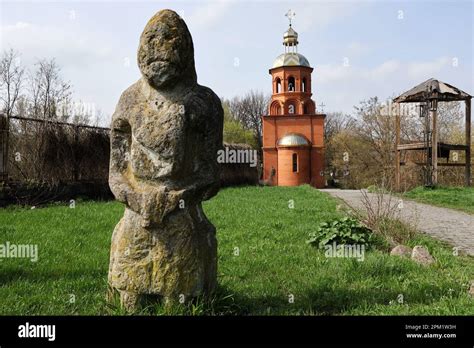 Ancient Scythian Stone Statue Ix Xiii Centuries Also Known As Stone