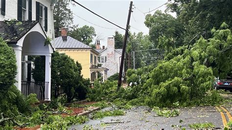 Washington Dc Area Weather Severe Storms Floods Likely Wednesday Nbc4 Washington