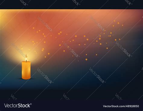 Diwali festival background design with burning Vector Image