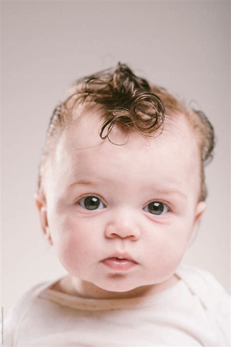 Studio Baby Portrait By Stocksy Contributor Cwp Llc Stocksy