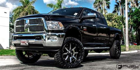 Car Dodge Ram 2500 On Fuel 2 Piece Maverick D261 Wheels California Wheels