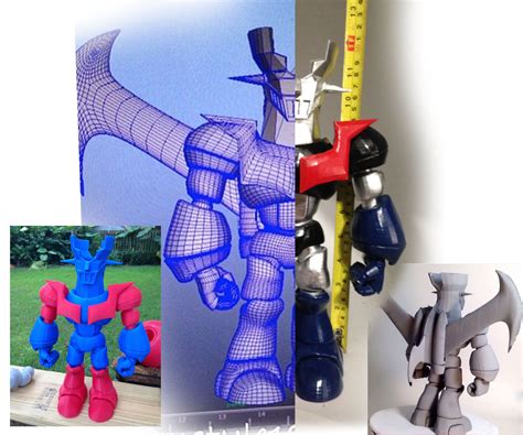 12 Inch Mazinger Z Aka Tranzor Z : 3 Steps - Instructables