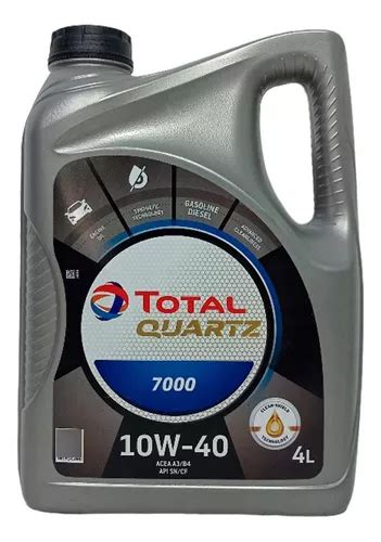 Aceite De Motor Total Quartz 7000 10w40 4l Cuotas sin interés