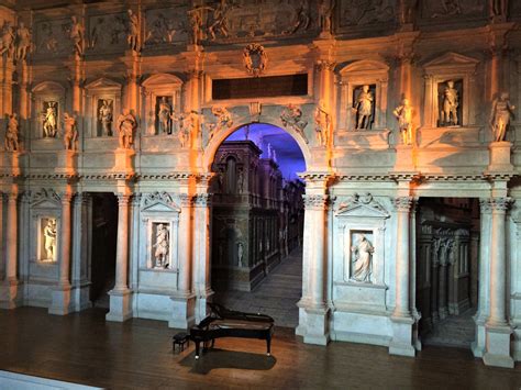 Teatro Olimpico Vicenza July 2017 Vicenza Teatro Architecture