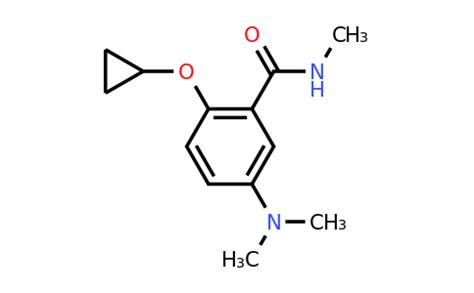 Cas Cyclopropoxy Dimethylamino N Methylbenzamide