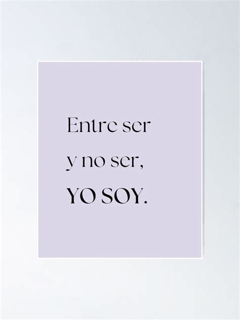 Entre Ser Y No Ser Yo Soy Teresa Telenovela Poster For Sale By