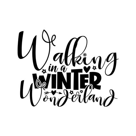 Walking In A Winter Wonderland Svg Designs Masterbundles