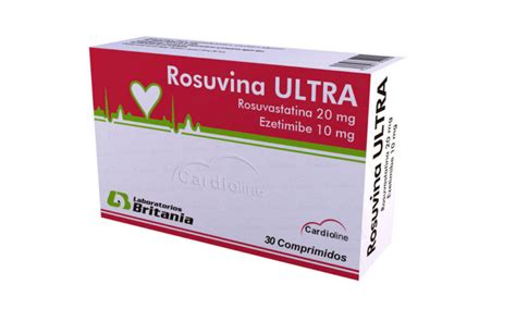 Rosuvina Ultra Tableta Caja Laboratorios Britania