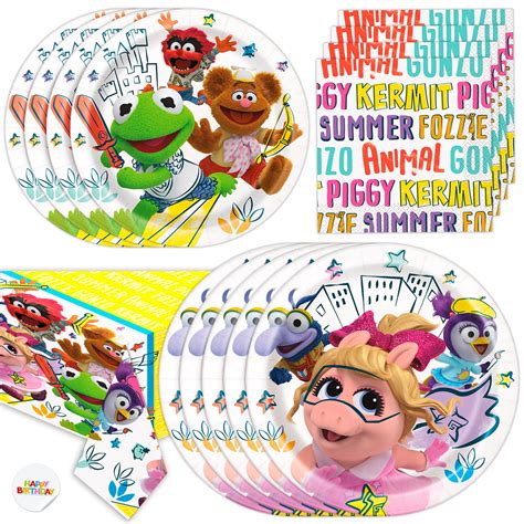 Disney Muppet Babies Birthday Party Supplies | Muppet Party Decorations ...