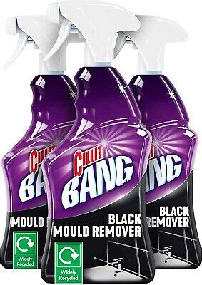 Pack Of Cillit Bang Power Cleaner Black Mould Remover Spray Ml Free