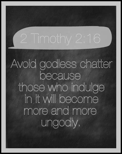 2 Timothy 216 Free Printable Bible Verse About Gossip