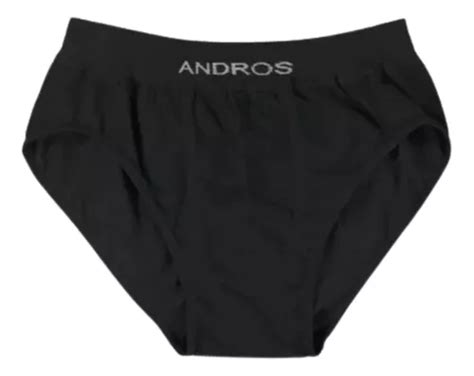 Slip Andros Algodón Y Lycra Sin Costura Tiro Alto Art 5014 MercadoLibre