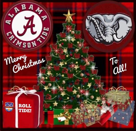 Pin By Rose Jones On Roll Tide Alabama Christmas Alabama Crimson