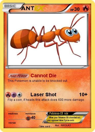 Pokémon Ant 162 162 Cannot Die My Pokemon Card