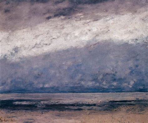 Marine By Gustave Courbet